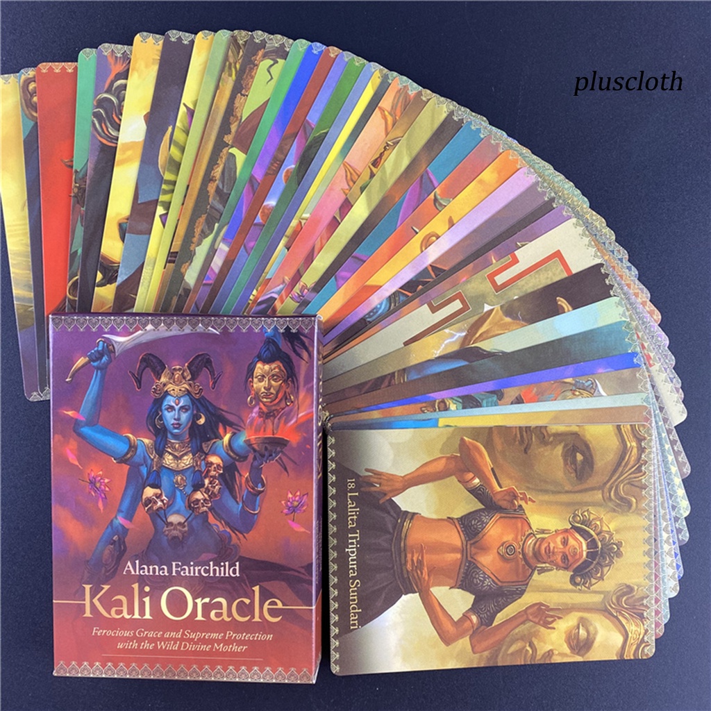 Bộ Bài Tarot In Chữ Tiếng Anh Sacred Spirit Trong Suốt Có Thể Tái Sử Dụng