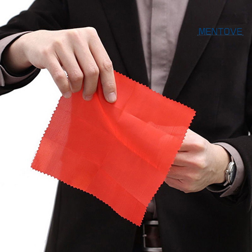 Bộ Ngón Tay Cái Bằng Nhựa Và Lụa Màu Đỏ Dùng Làm Đạo Cụ Ảo Thuật