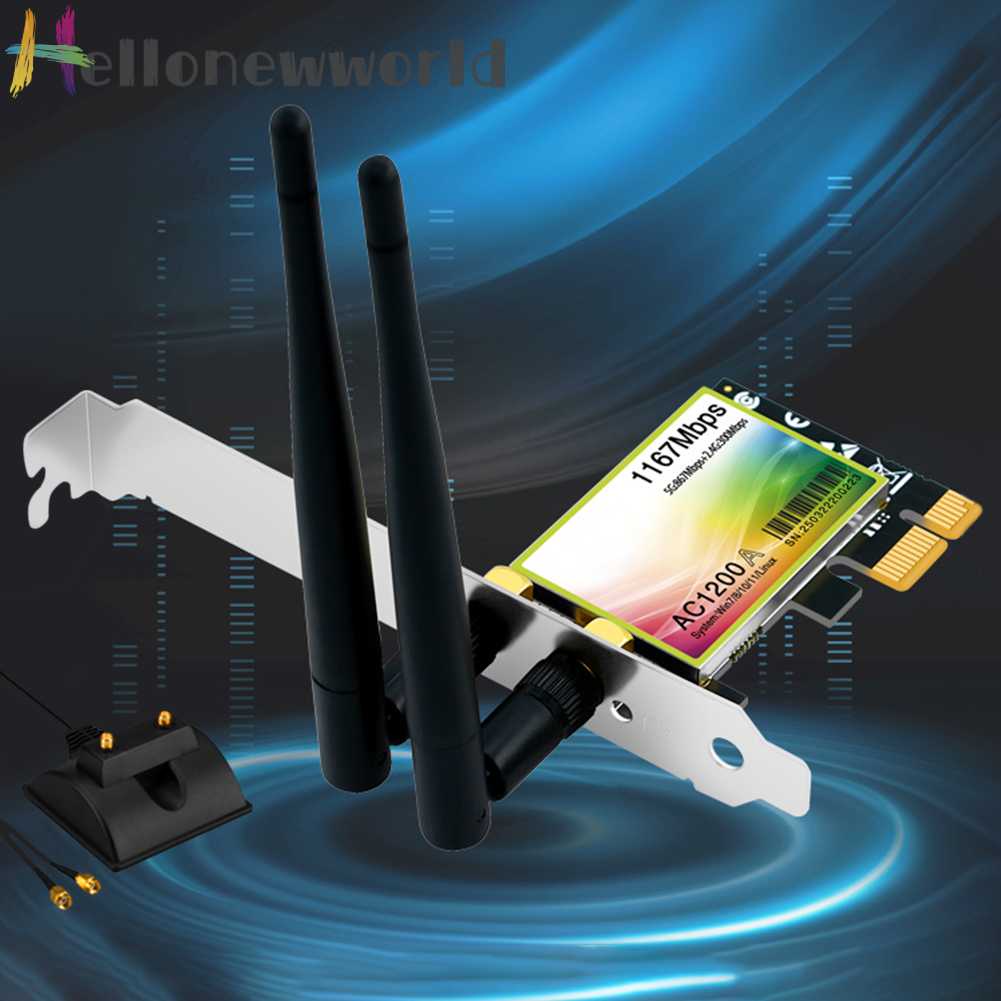 Card Mạng Tốc Độ Cao 1200Mbps