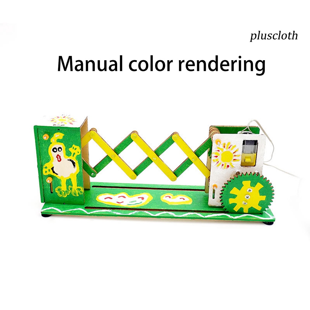 1 Bộ Đồ Chơi Giảng Dạy Bánh Răng Truyền Động Bằng Điện DIY Cho Bé