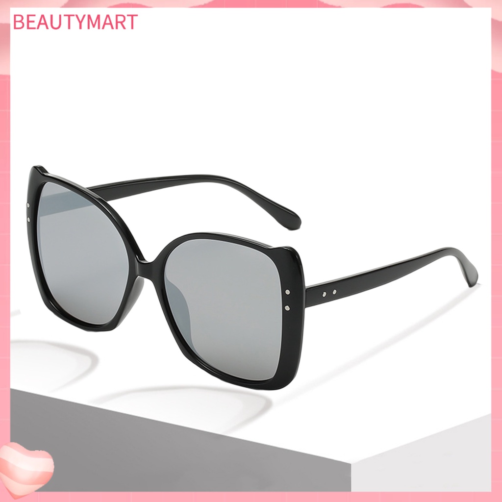 Kính Mát Chống Nắng Không Gọng Trong Suốt Phong Cách Hip Hop Cổ Điển Cho Nữ