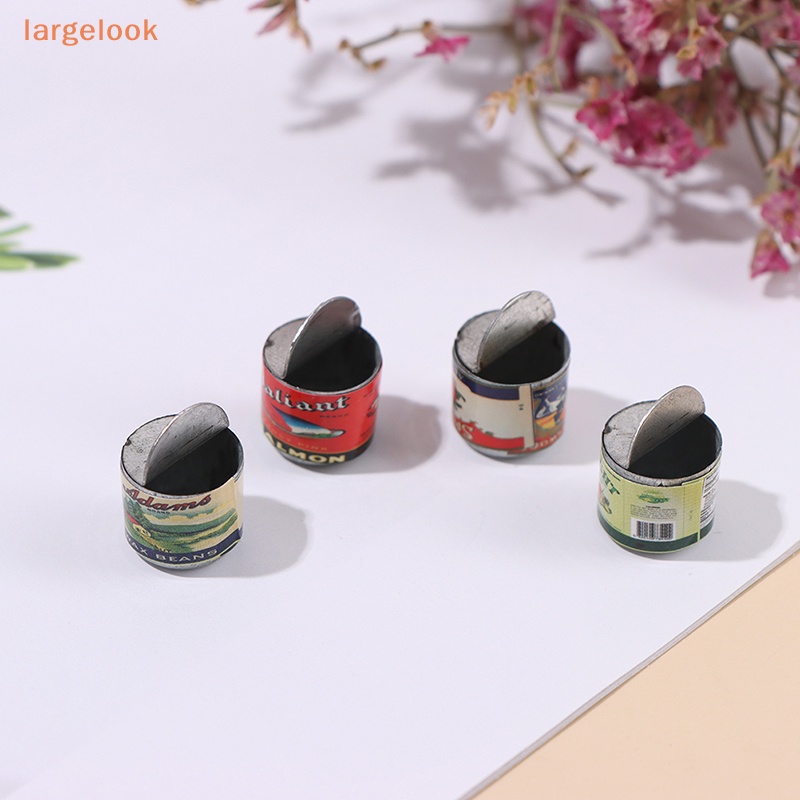 Set 4 Mô Hình Lon Nước Mini Trang Trí Nhà Búp Bê