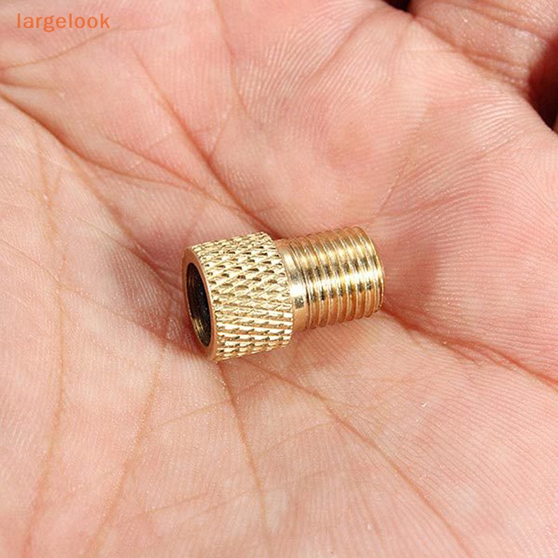 Set 10 Van Chuyển Đổi Bơm Hơi Từ Presta Sang Schrader Bằng Đồng