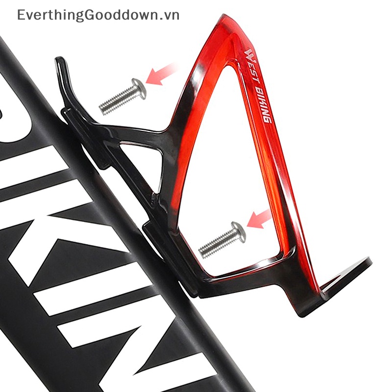 Giá Đỡ Bình Nước Trọng Lượng Nhẹ Gắn Xe Đạp Leo Núi Tiện Dụng