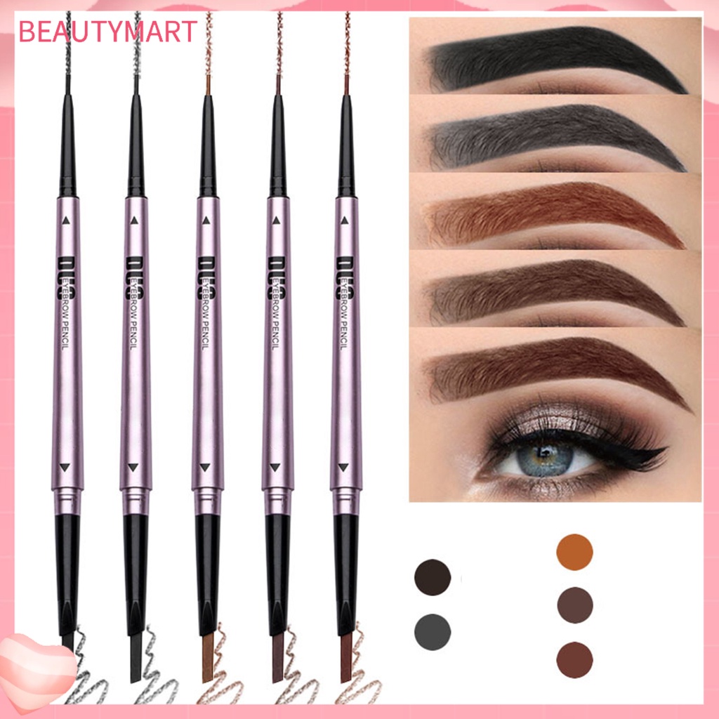 Bút Kẻ Lông Mày Thiết Kế Hai Đầu Chống Thấm Nước