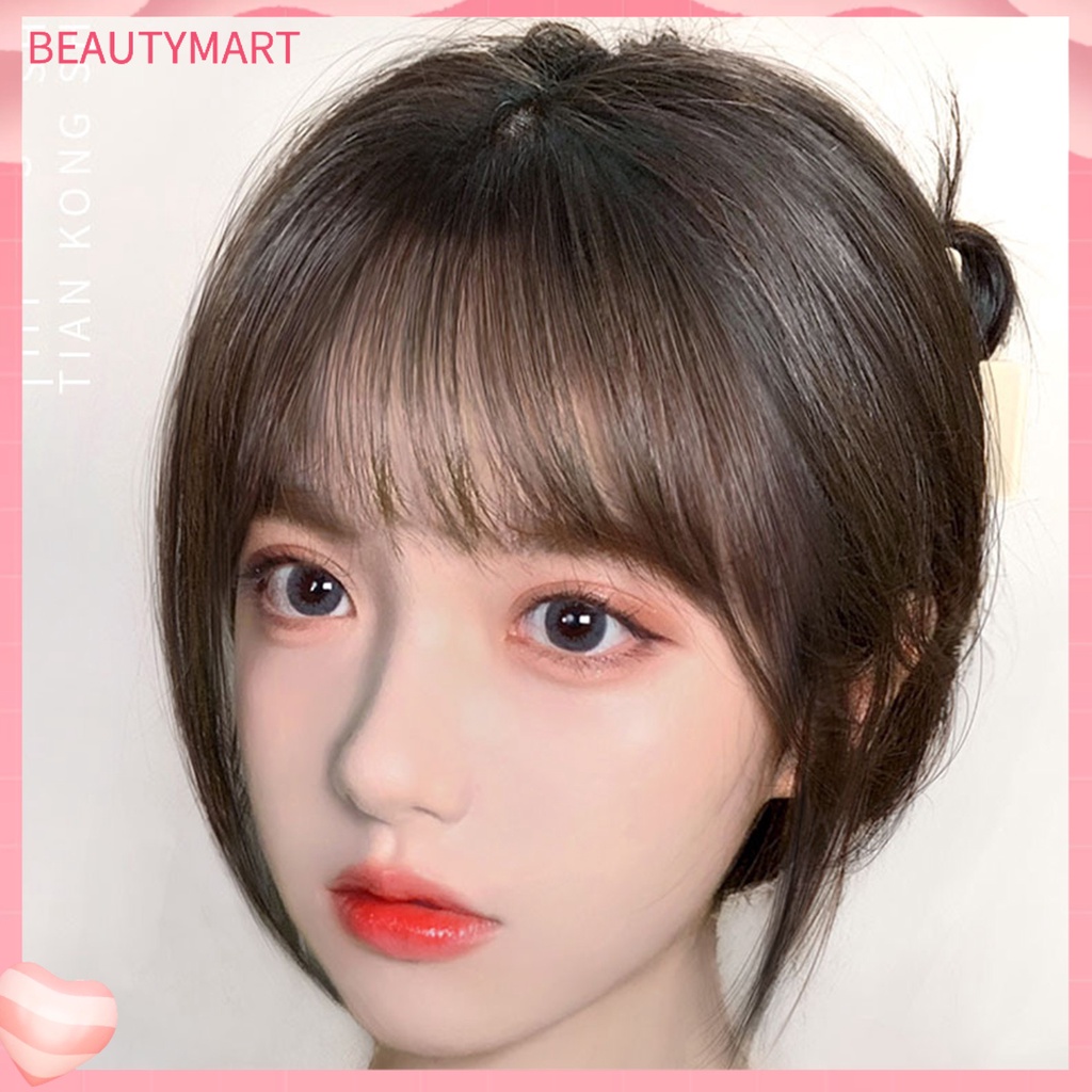 [beautymart] Tóc Giả Mái Bồng Bềnh Nhẹ Nhàng Tự Nhiên Như Thật Cho Nữ
