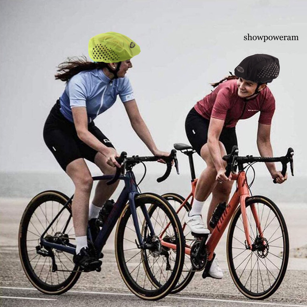 Vỏ Bọc Mũ Bảo Hiểm Bằng Vải Oxford Họa Tiết Chấm Bi Phản Quang Chống Thấm Nước Tiện Dụng