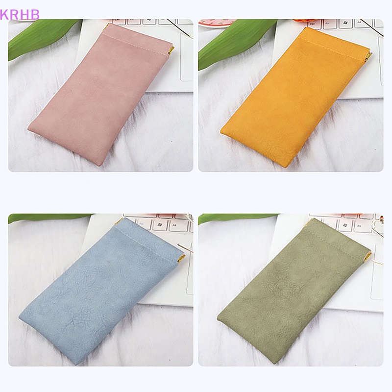 Túi Da PU Đựng Mắt Kính Chống Thấm Nước Tiện Dụng Mới