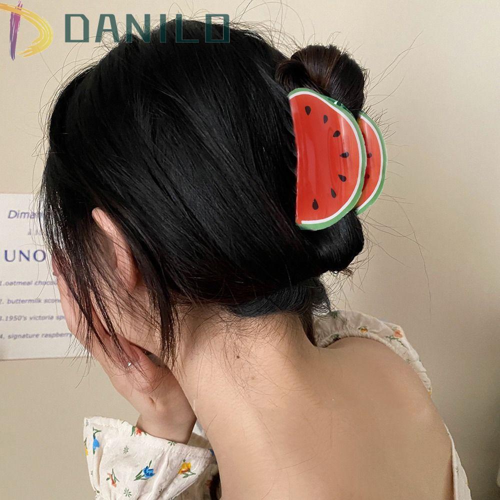 Danilo Kẹp Tóc Càng Cua / Quả Kiwi / Trái Cây Kiểu Hàn Quốc Sáng Tạo Cho Nữ