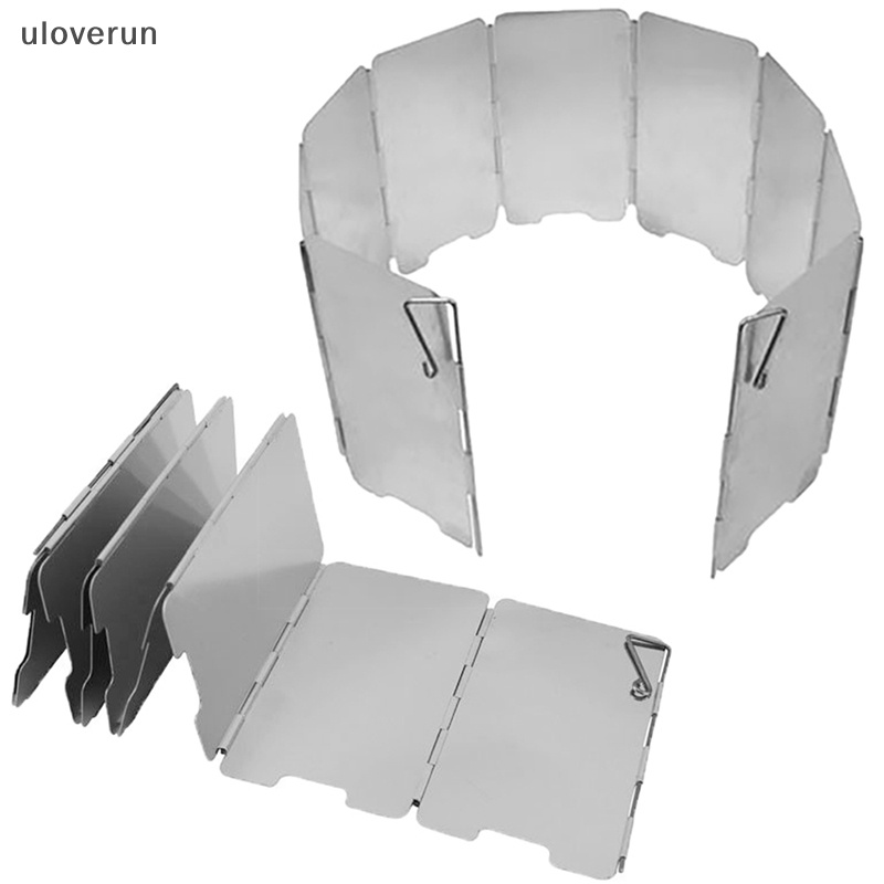 Uloverun Bộ Bếp Nấu Ăn Cắm Trại Ngoài Trời Có Kính Chắn Gió Và 9 Ghim mini vn