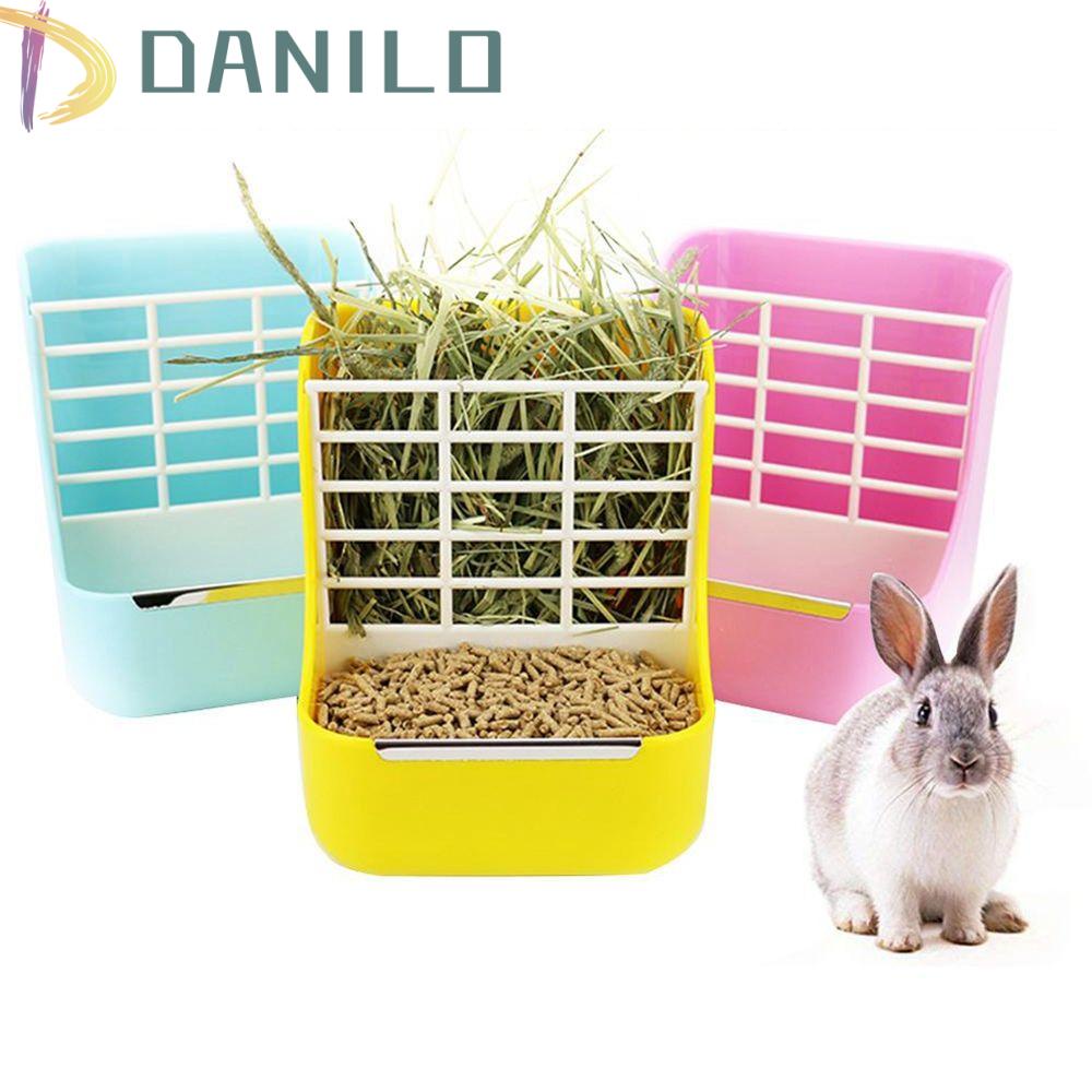Khay Đựng Thức Ăn Cho Thỏ / Chuột 2 Trong 1 Tiện Dụng