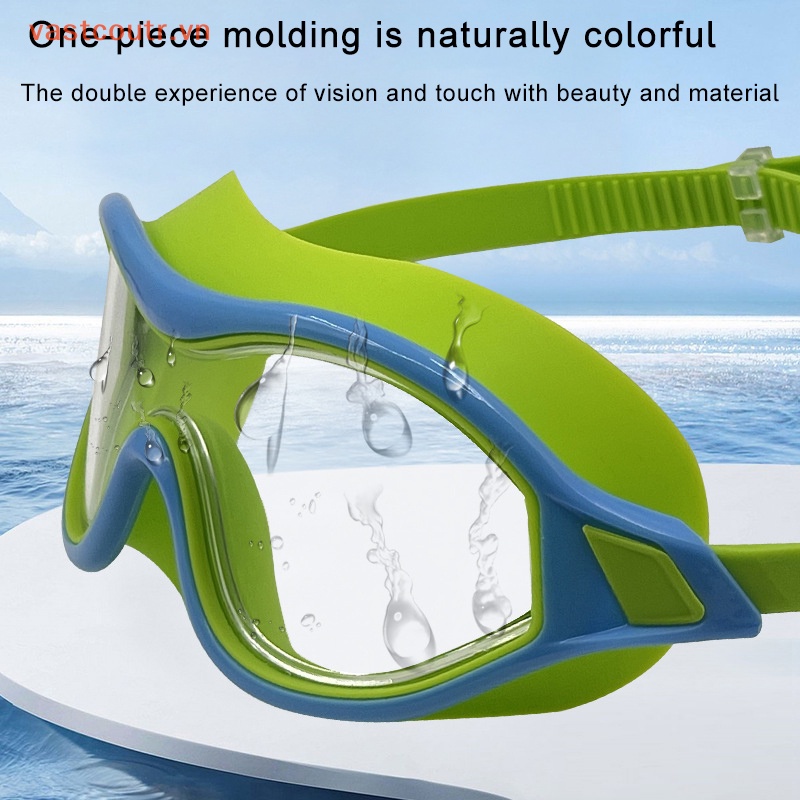 1 Kính Bơi Silicon Chống Bọt Chuyên Nghiệp Cho Người Lớn