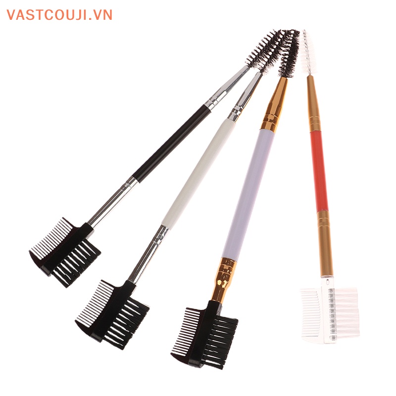 1 Cọ Hai Đầu VASTJI Trang Điểm Lông Mày / Lông Mi Làm Đẹp