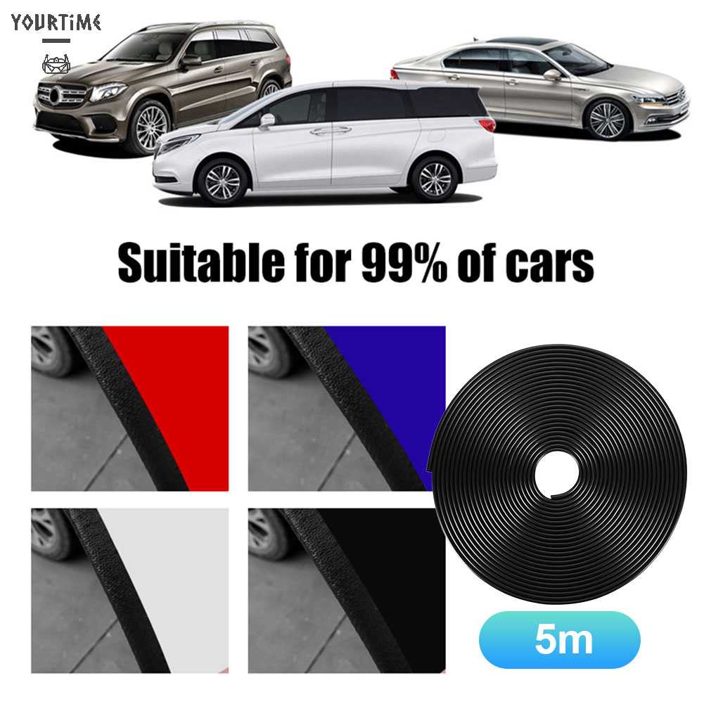 Cuộn Dây Viền Bảo Vệ Cửa Xe Hơi 5 / 10m