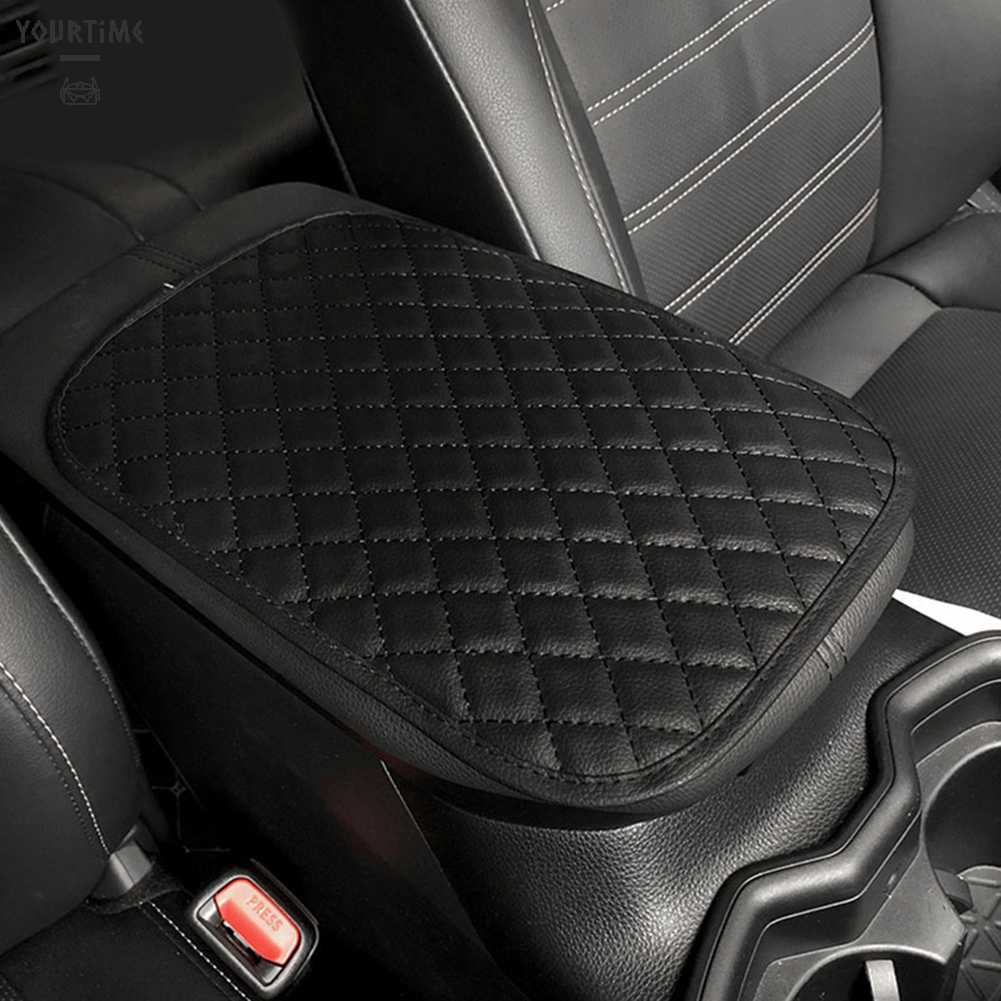 Vỏ Bọc Hộp Tỳ Tay Xe Hơi Kèm Dây Đai Co Giãn Chống Trượt Tiện Dụng