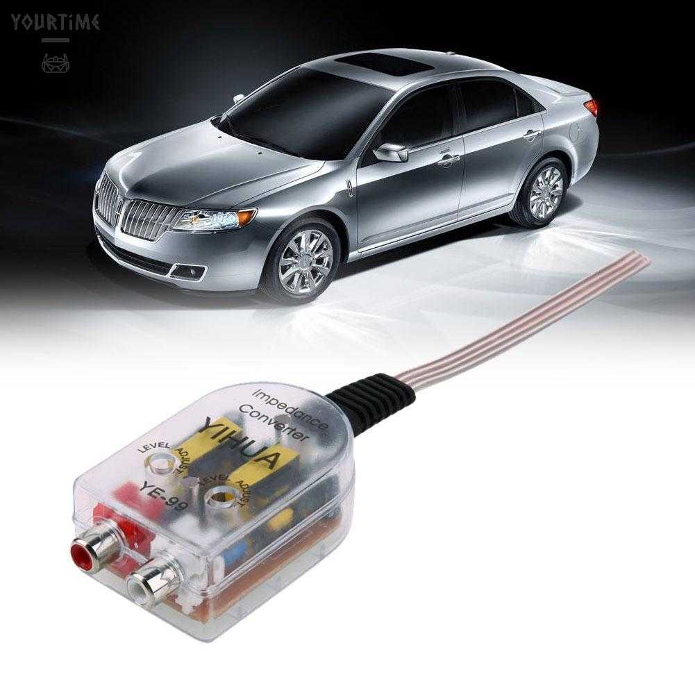 Bộ Thiết Bị Khuếch Đại Tín Hiệu Âm Thanh 12V RCA Cho Xe Hơi