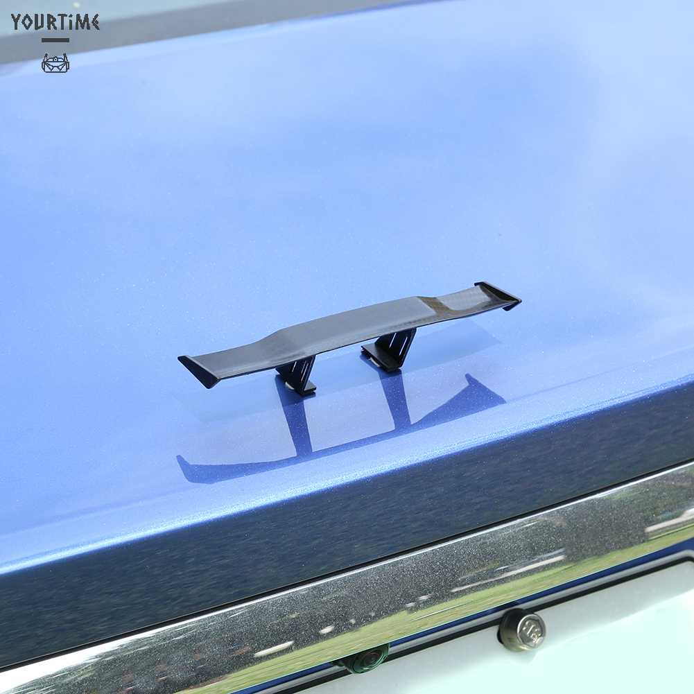 Cánh Gió Mini Bằng Sợi Carbon Trang Trí Đuôi Xe Hơi