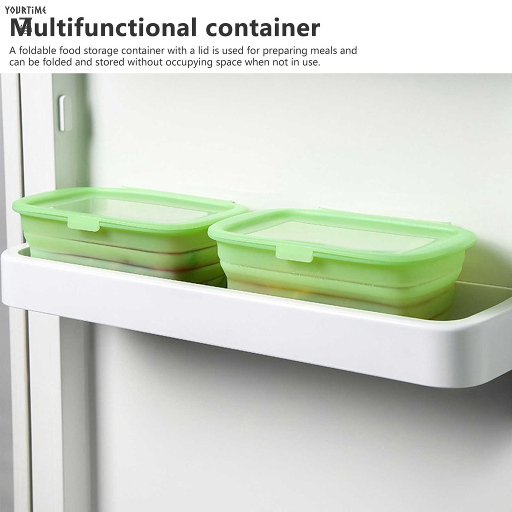 Hộp Silicone Đựng Thực Phẩm Có Nắp Đậy Tiện Lợi