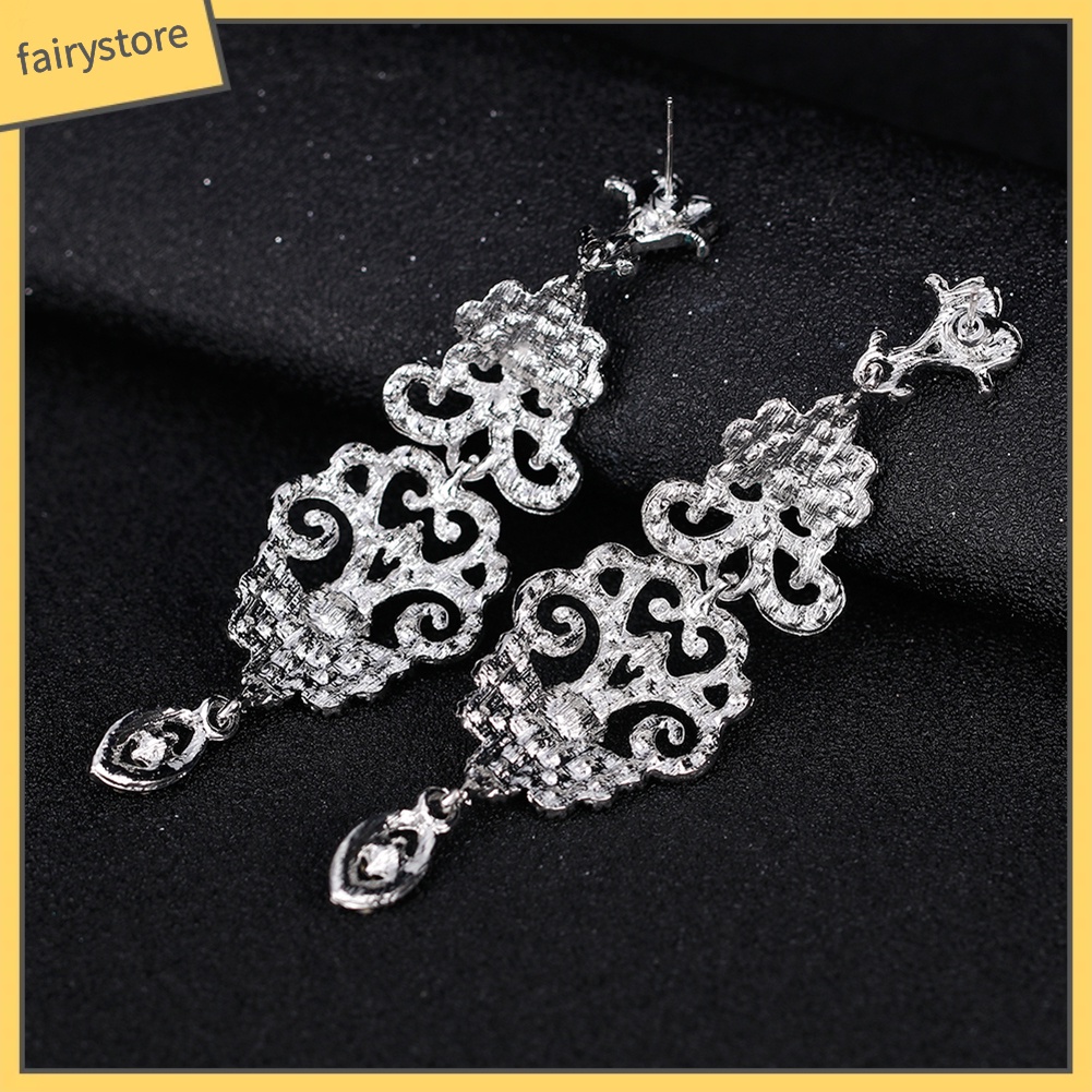 Bông Tai Đính Đá Thời Trang Dành Cho Nữ