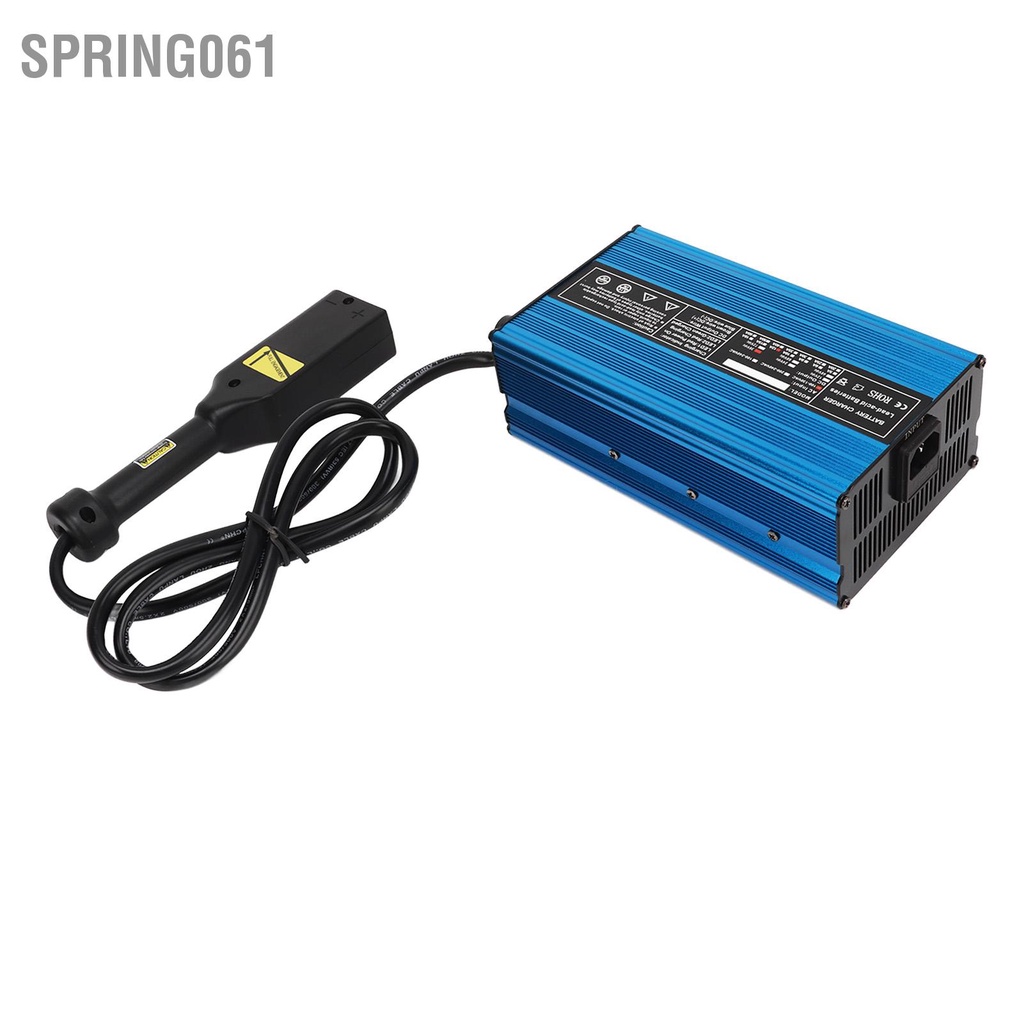 Spring061 Bộ sạc pin xe chơi gôn DC 36V 12A Sạc thông minh D Style US CẮM AC 110‑130V Thay thế bảo vệ cho E‑Z‑GO