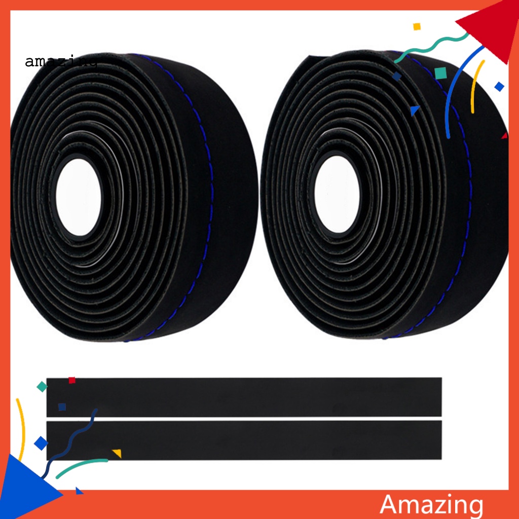 Set 2 Cuộn Băng Quấn Tay Lái Xe Đạp MTB Bằng EVA Thấm Hút Tốt Chống Trượt