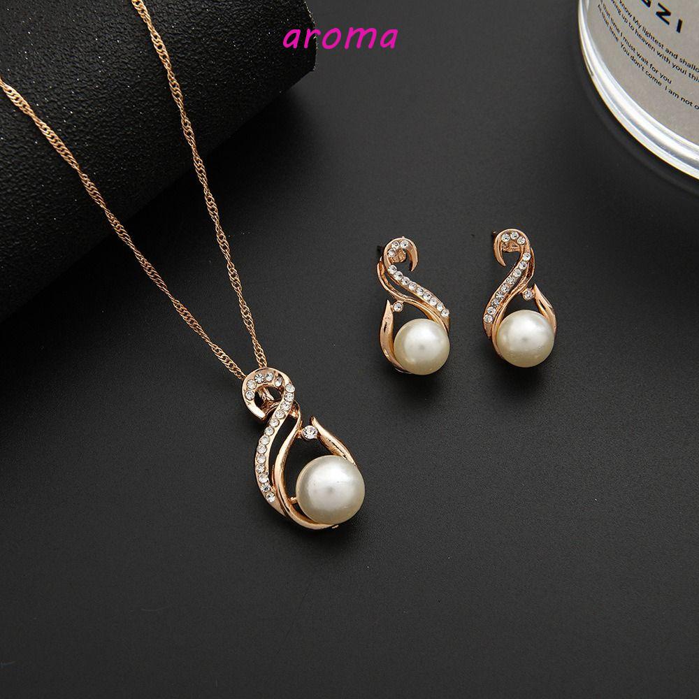 Bộ Khuyên Tai Dáng Dài Bằng Hợp Kim Hình Giọt Nước Phong Cách Vintage Thanh Lịch Cho Cô Dâu