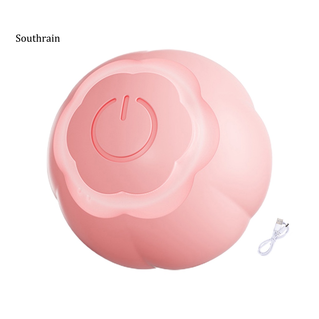 Đồ Chơi Bóng Lăn Điện Tử Thông Minh Chống Cắn 2 Chế Độ Có Thể Sạc Lại Hỗ Trợ Giảm Căng Thẳng Cho Mèo Cưng