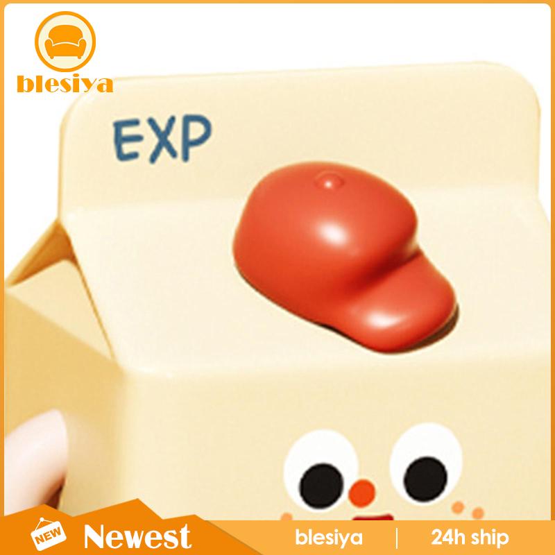 [Blesiya] Đèn Ngủ Hình Hộp Sữa Hoạt Hình Cổng USB Làm Quà Tặng Sinh Nhật Cho Bé