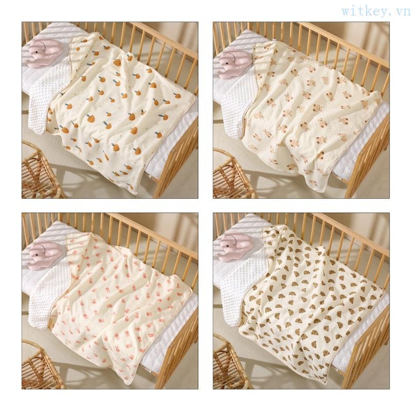 Chăn Quấn Em Bé Bằng Cotton Hai Mặt Phong Cách Hồi Giáo