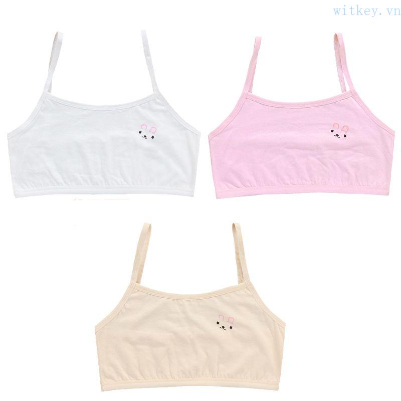 Áo Ngực Hai Lớp Màu Sắc Thời Trang Dành Cho Nữ Tuổi Teen