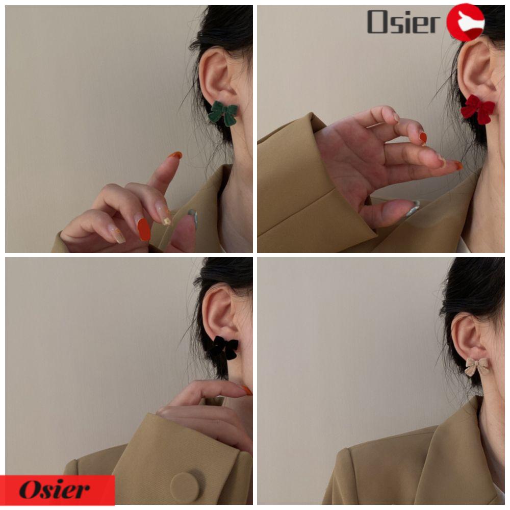 Bông Tai Màu Sáng 9255 OSIER1 OSIER1 Thời Trang Cho Nữ|Bông Tai Dạng Dài Đính Kim Thời Trang Dành Cho Nữ