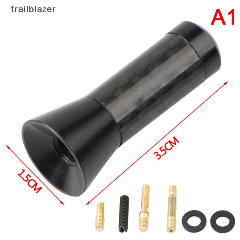 1 Ăng Ten Trang Trí radio Bằng Sợi carbon Cho Ô Tô 3.5CM 8CM 12CM 28CM