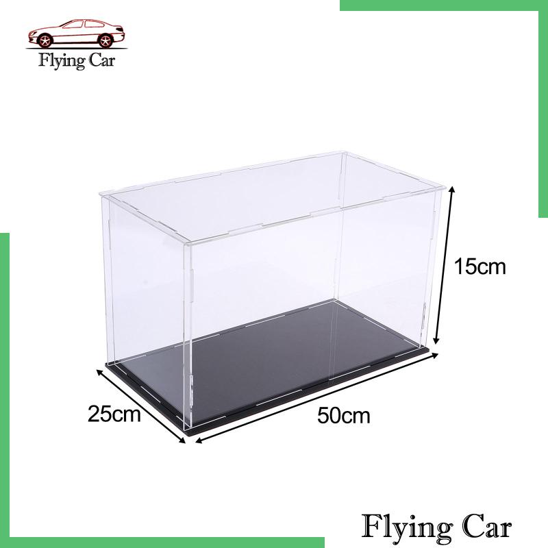 Hộp Trưng Bày Mô Hình Nhân Vật Chống Bụi Bằng Acrylic 50cmx25cmx15cm [Lzdjfmy2]