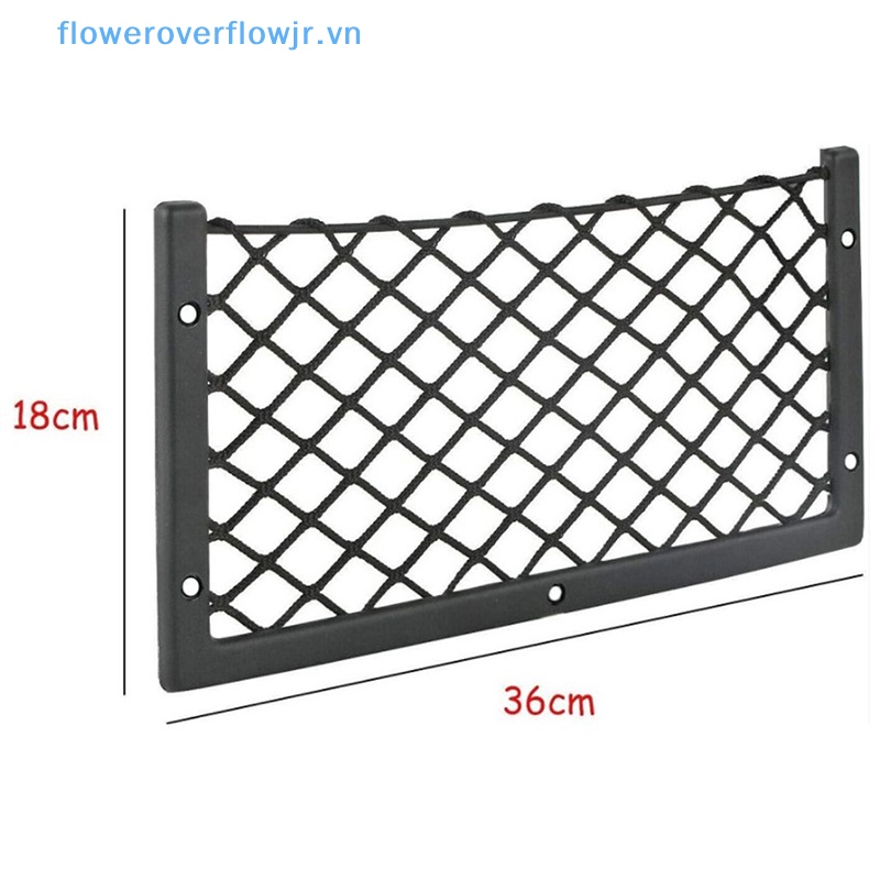 1 Túi Lưới Co Giãn Để Đồ Gắn Sau Ghế Xe Hơi Khi Đi Cắm Trại