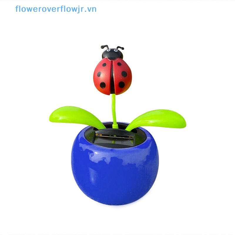 Chậu Hoa Trang Trí Nội Thất Xe Hơi Sử Dụng Năng Lượng Mặt Trời Hình Quả Táo