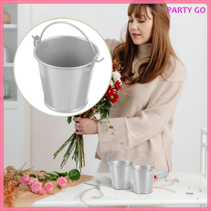 Giỏ Thiếc Mạ Thiếc Đựng Kẹo / Đồ Ăn Vặt Cho Tiệc Bãi Biển / Bữa Tiệc Keg Uiran.