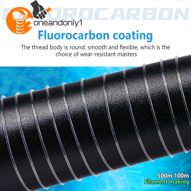 Cuộn Dây Câu Cá Nylon Trong Suốt Siêu Chắc Dài 500m