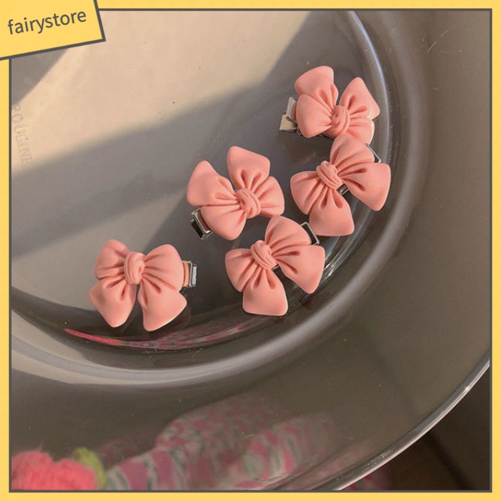 Kẹp Tóc Hình Quả Đào Bằng Thép Không Gỉ Gọn Nhẹ Tái Sử Dụng Được