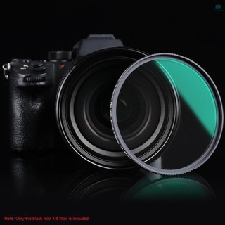K&F CONCEPT Soft Focus Filter Diffusion Filter Lens Black Mist 1/8 with Waterproof Scratch-resistant for Camera Lens 72mm Diameter