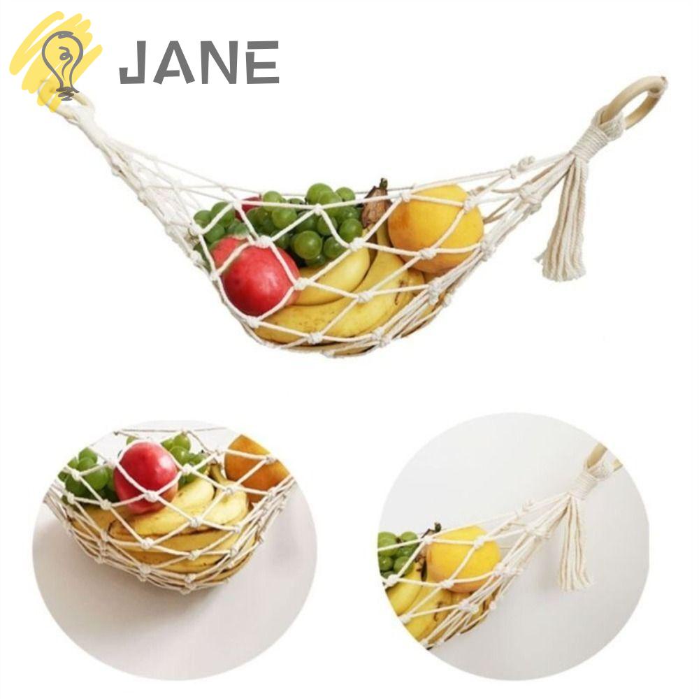 Rổ Lưới Đựng Trái Cây Rau Củ Thủ Công Trang Trí Nhà Cửa Giá Đỡ