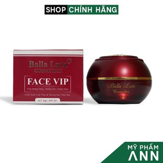 Kem face vip đỏ balla luta 30g chính hãng