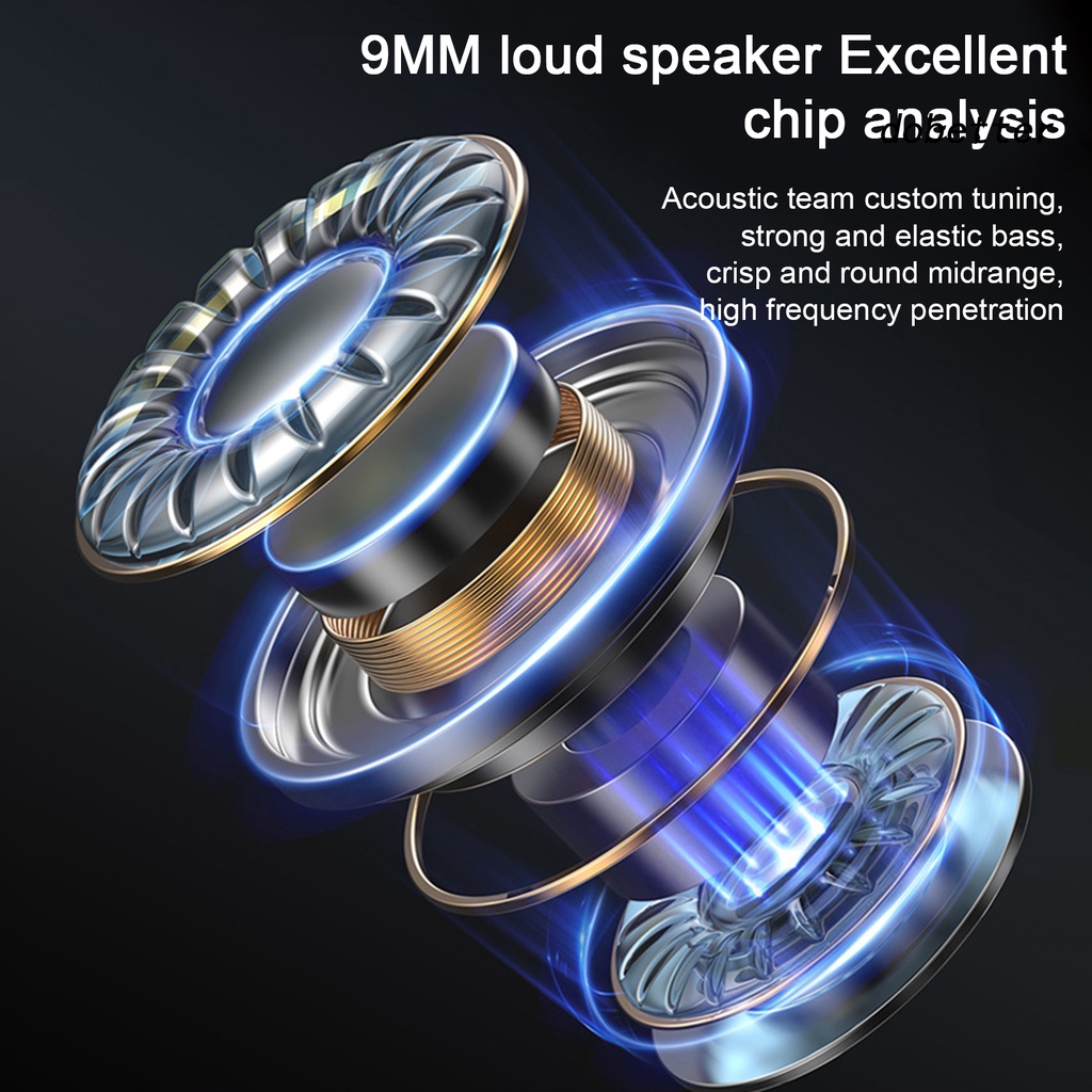 Tai Nghe Thể Thao Không Dây Bluetooth 5.1 Màn Hình LED Công Suất Cao