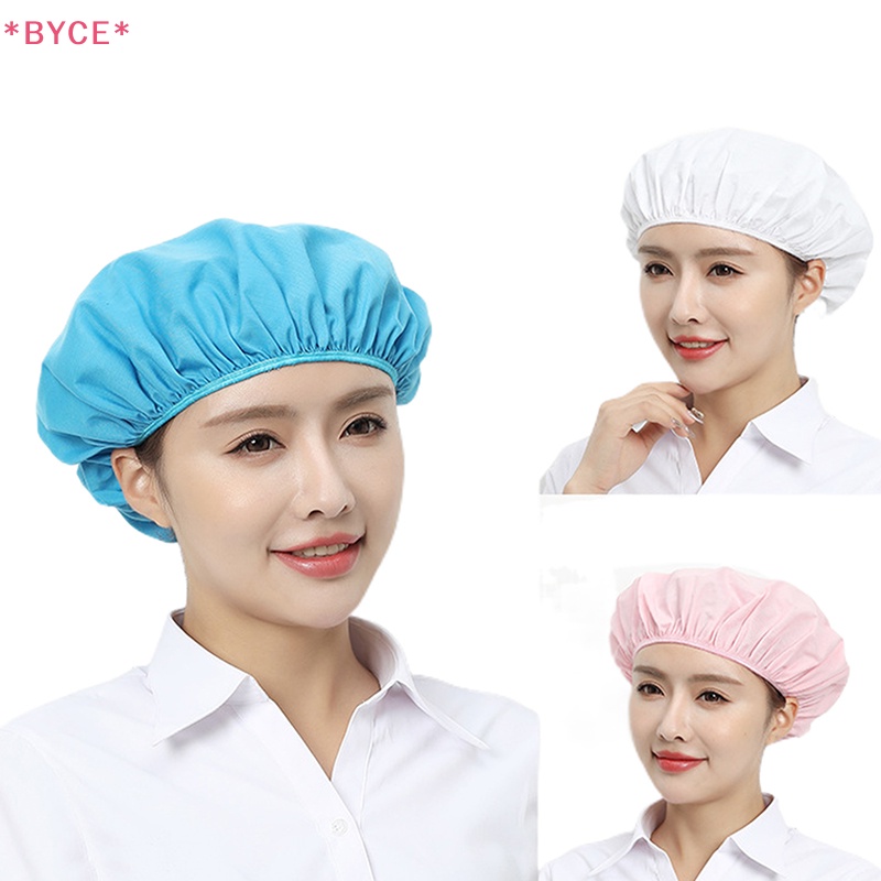 Mũ Đầu Bếp Chống Bụi / Chống Mất / Chống Bụi Bẩn Tiện Dụng Mới