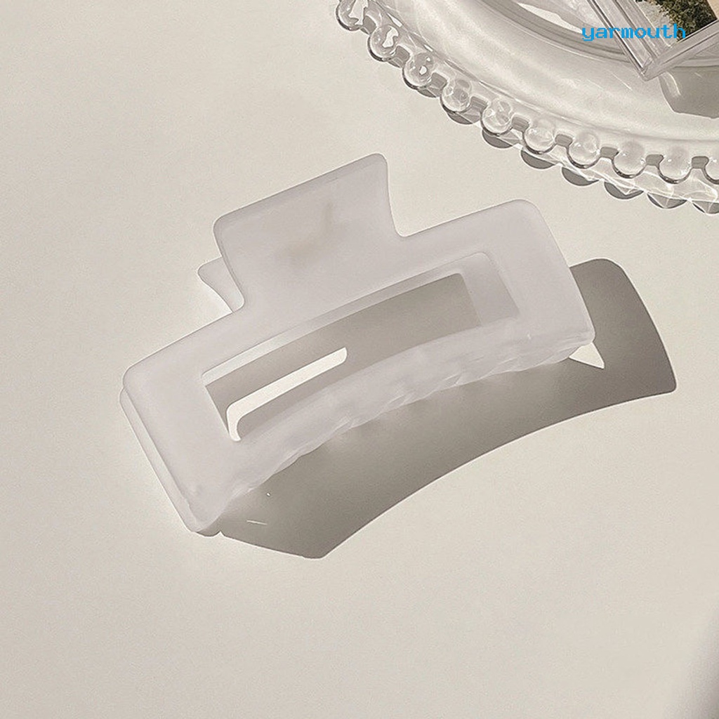 Kẹp Tóc Càng Cua Dạng Lò Xo Rỗng Co Giãn Cố Định Răng Lược Màu Sắc Ngọt Ngào Cho Nữ