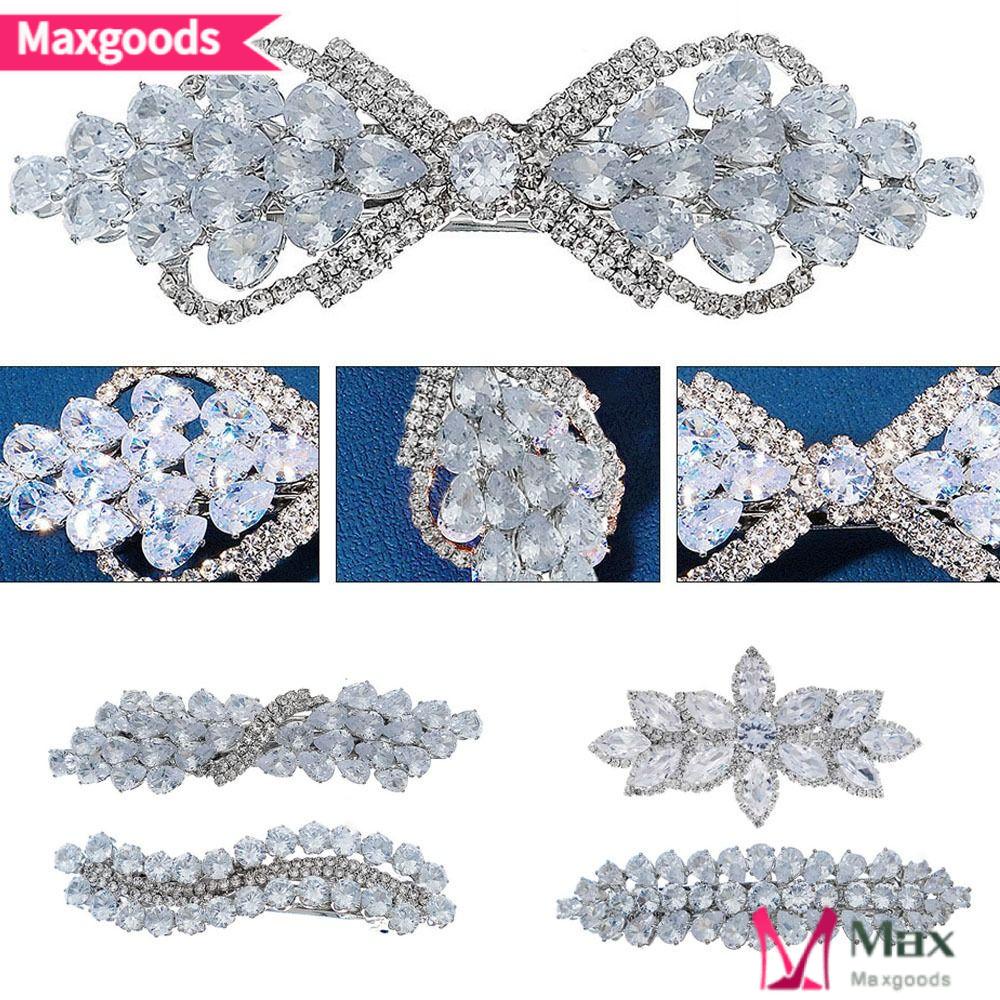 Kẹp Tóc Hình Lá Bằng Hợp Kim Sang Trọng Cho Phù Dâu