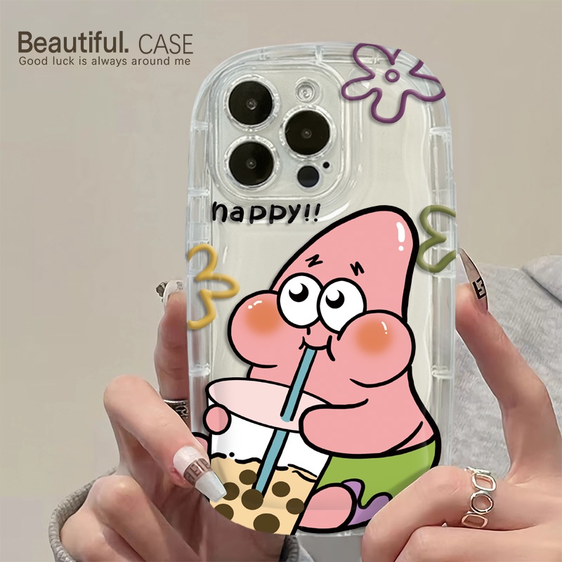 Ốp Điện Thoại Silicon TPU Mềm Trong Suốt In Họa Tiết Hoạt Hình Chống Sốc Cho IPhone 14 13 12 11 Pro XS Max X XR 7 + 8 Plus