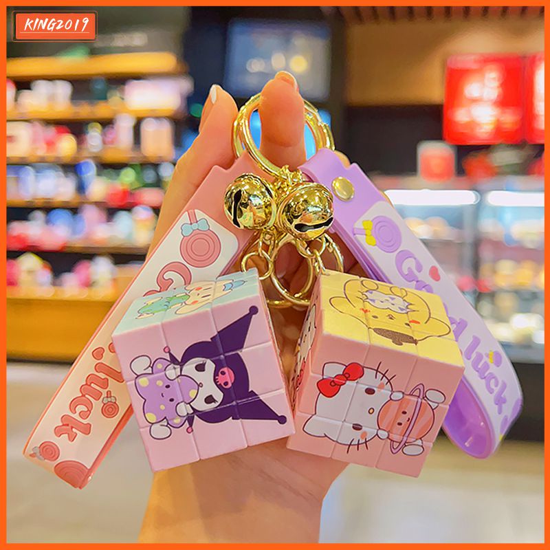 SANRIO Khối Rubik Mini Hình hello Kitty Dễ Thương Cho Cặp Đôi
