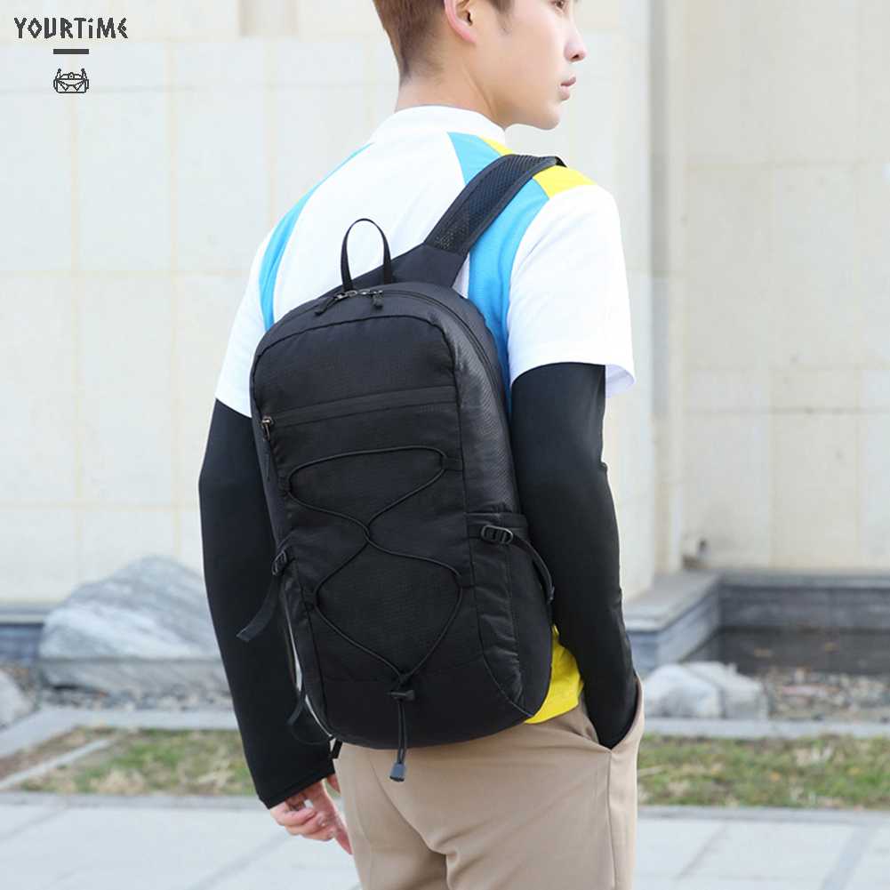 Ba Lô Nylon Gọn Nhẹ Có Thể Gấp Gọn Dùng Cho Leo Núi / Cắm Trại /