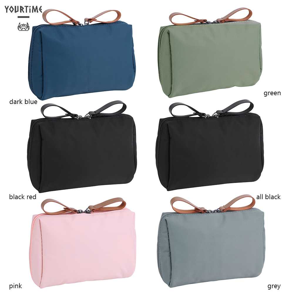 Túi Đựng Mỹ Phẩm / Đồ Vệ Sinh Cá Nhân Bằng Nylon Sức Chứa Lớn Tiện Dụng Cho