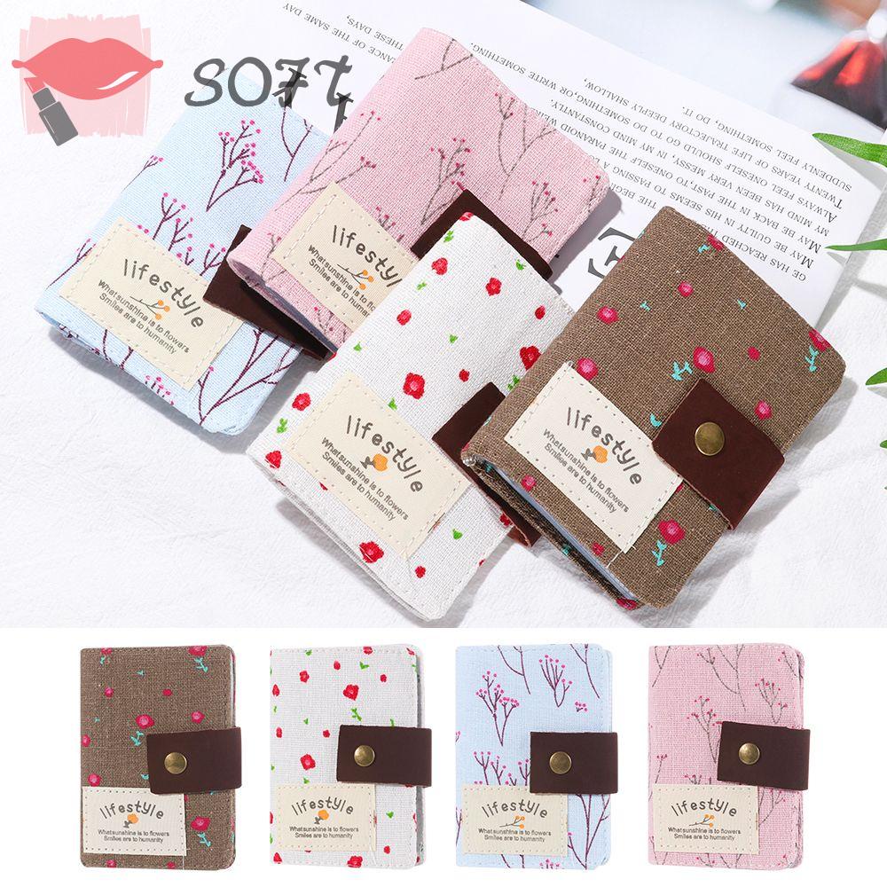 Ví Nữ 20 Ngăn Đựng Tiền Mềm Mại Xinh Xắn